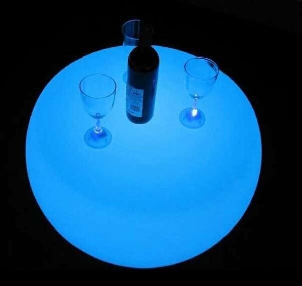 table basse lumineuse